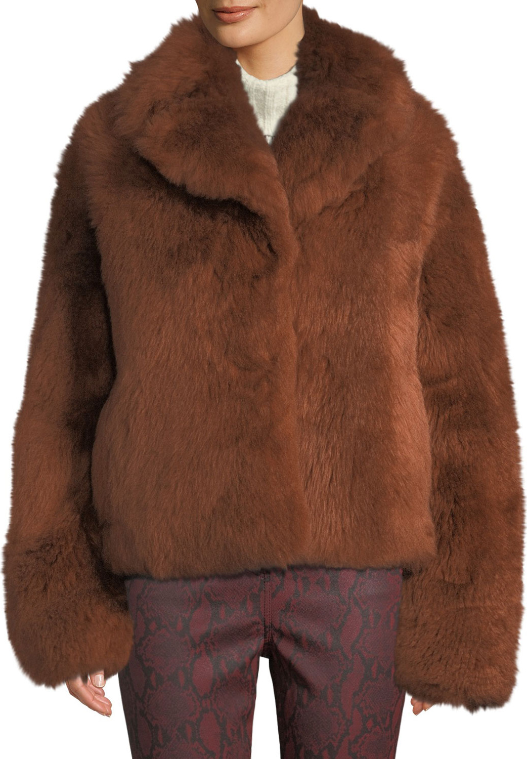 A.L.C. Dean Lamb Shearling Fur Coat