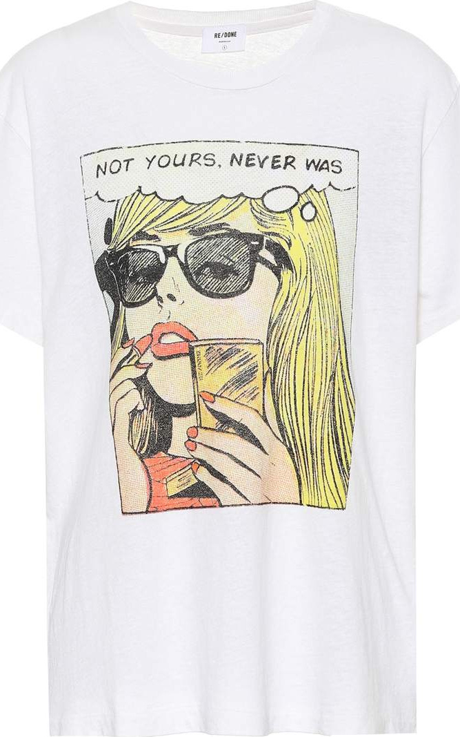 RE/DONE Printed cotton T-shirt