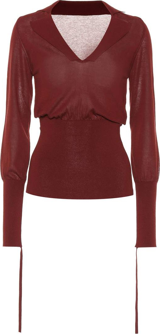 Jacquemus Praia cotton-blend top