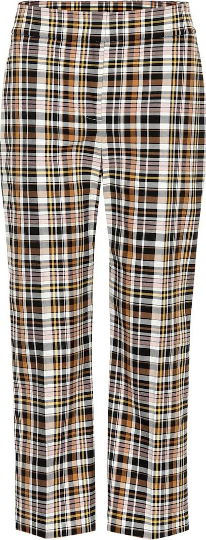 Burberry London England Actonby cropped plaid pants