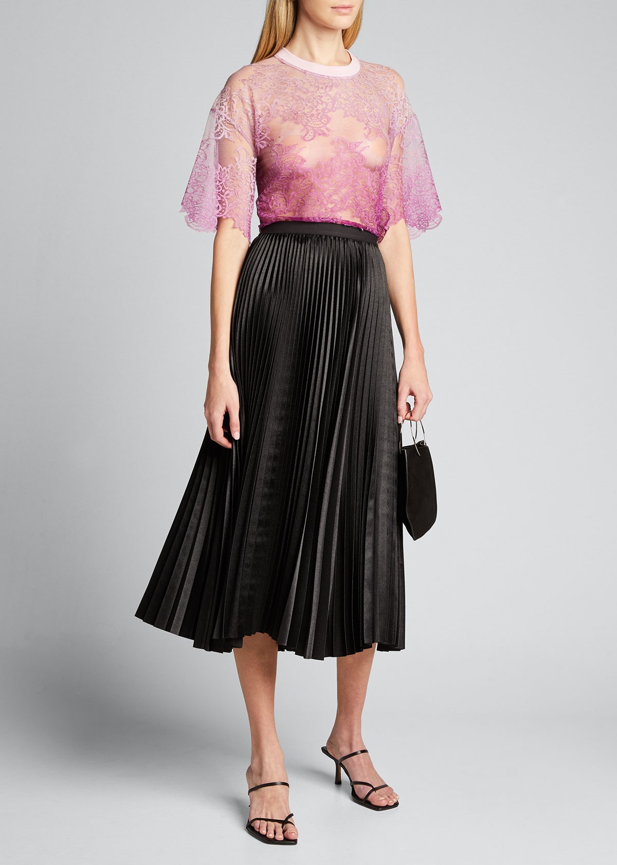 Jonathan Simkhai Ombre Lace Tee