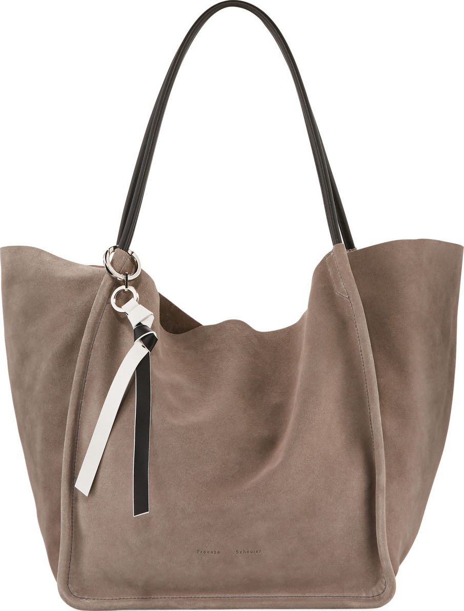 Proenza Schouler Extra Large Light Suede Tote Bag