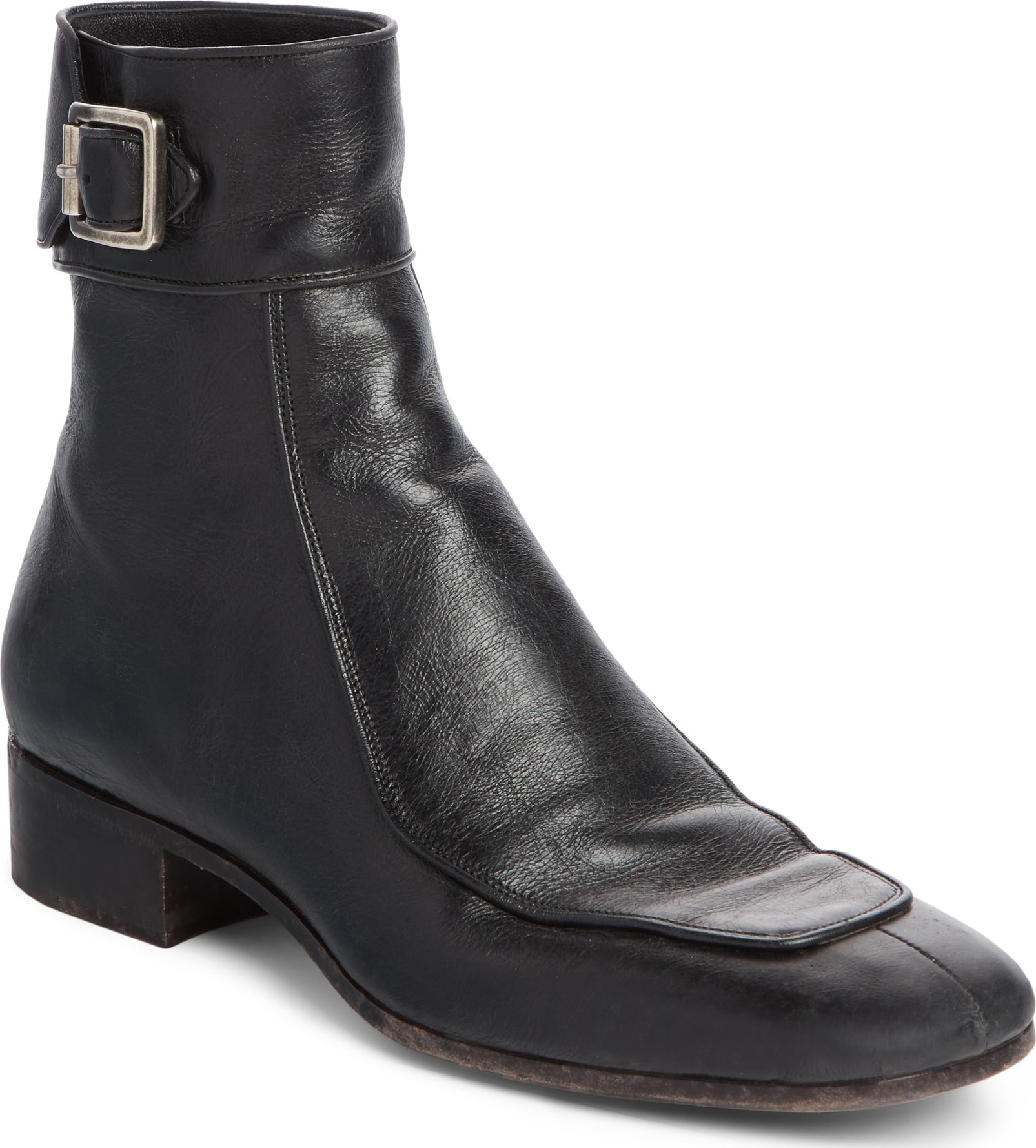 Saint Laurent Miles Buckle Cuff Boot