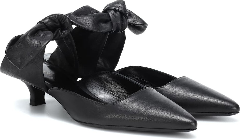 THE ROW Coco leather mules