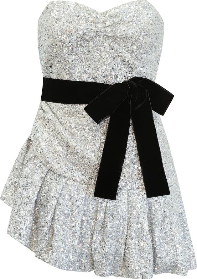 Attico Sequined minidress