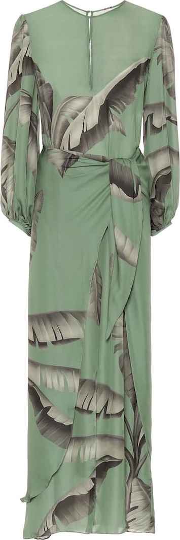 Johanna Ortiz Spirit Of Aloha silk dress