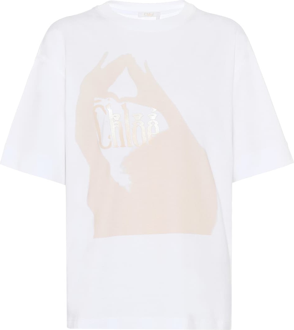 Chloe Logo cotton T-shirt