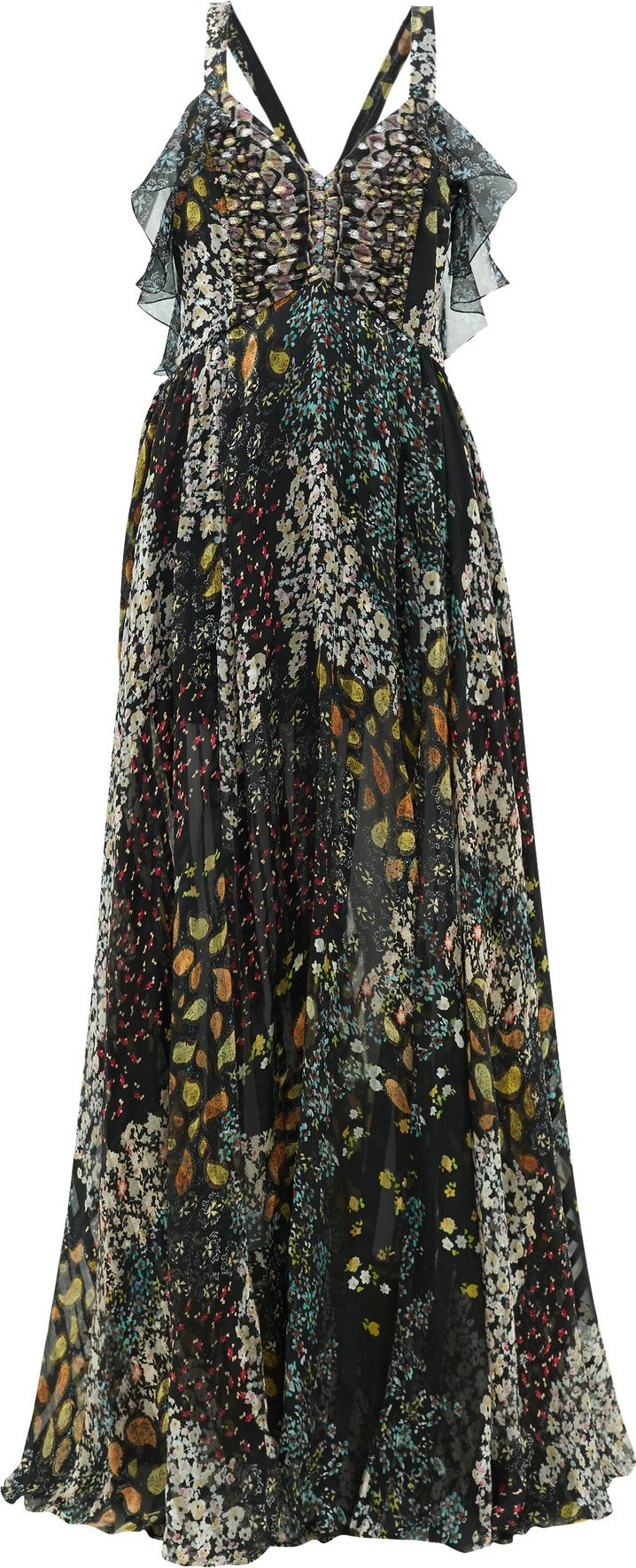 Etro Uschi floral-print silk maxi dress