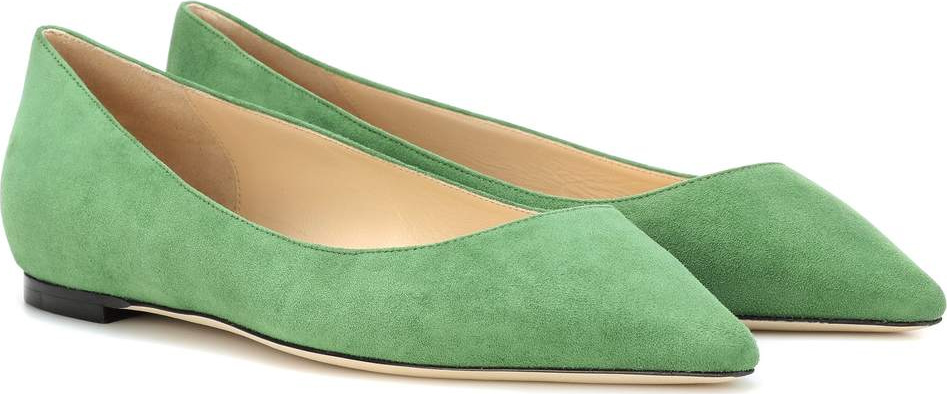 Jimmy Choo Romy suede ballerinas