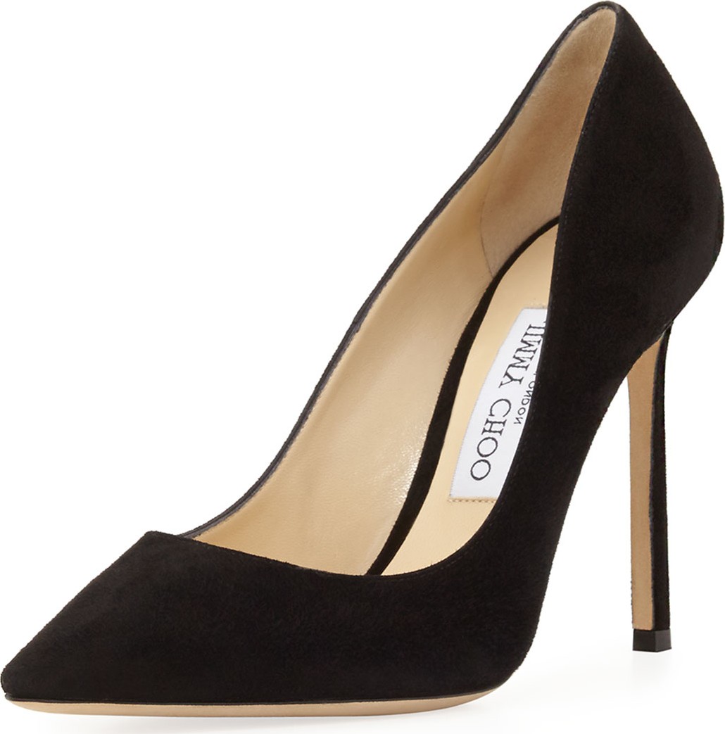 Jimmy Choo Romy Suede 85mm Pump