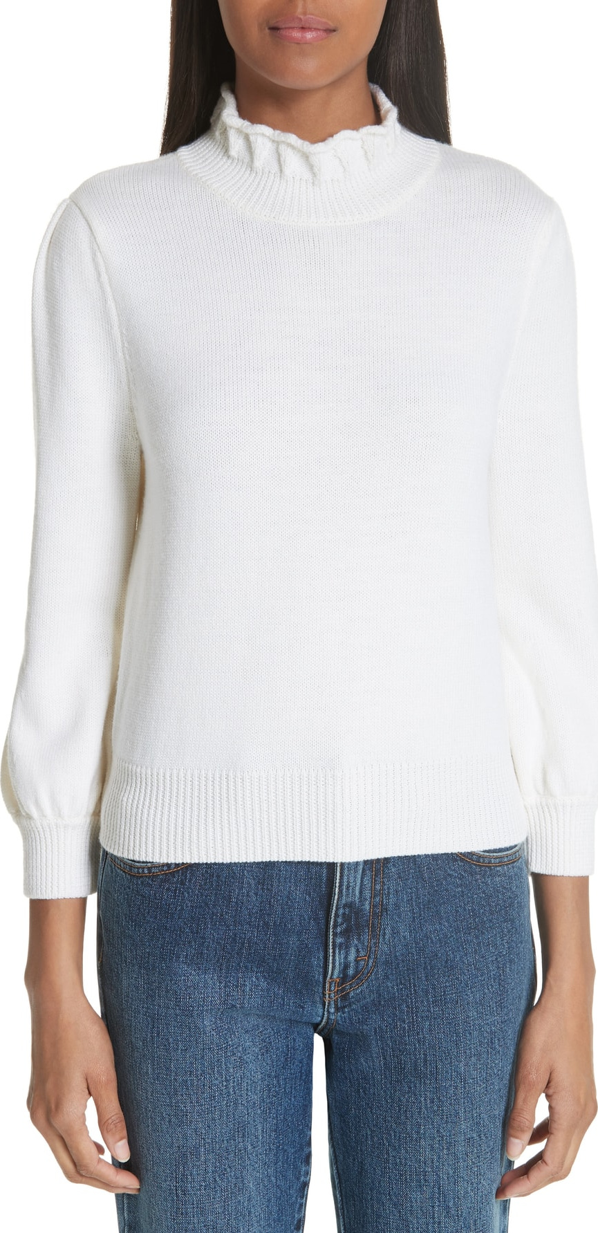 Co High Collar Wool Sweater