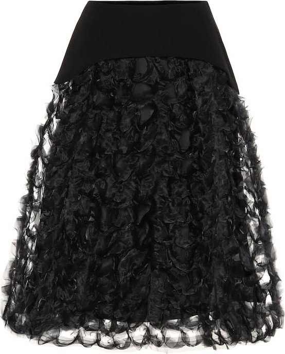 Noir Kei Ninomiya Organza skirt