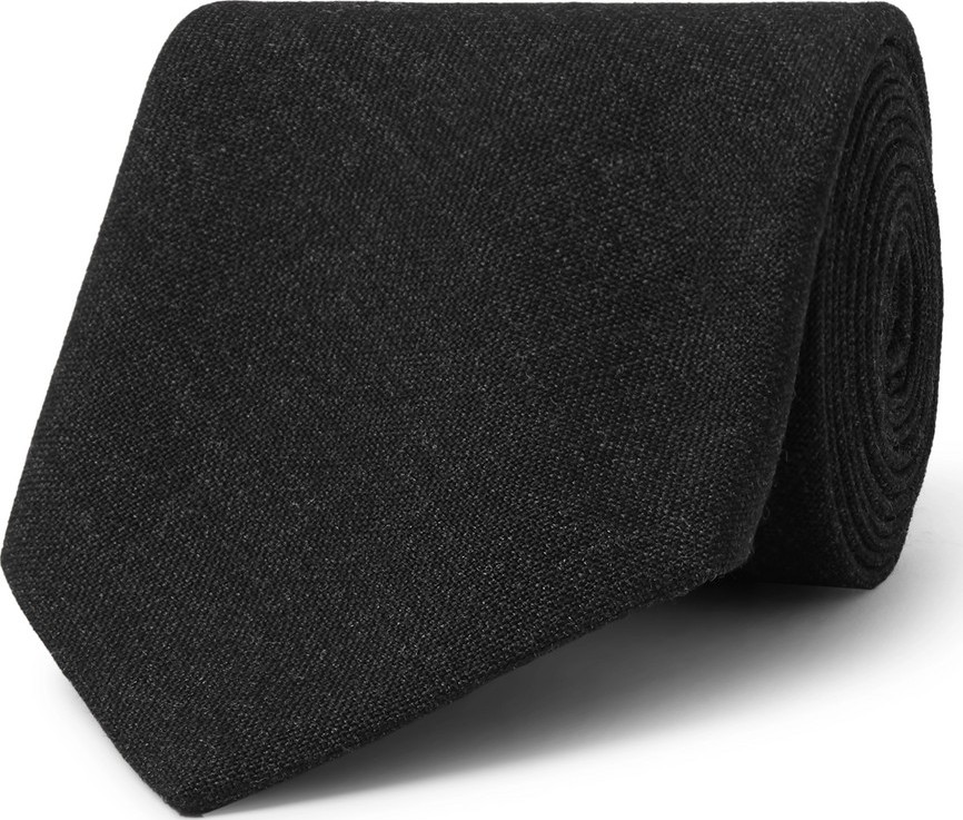 Dries Van Noten 8cm Wool Tie