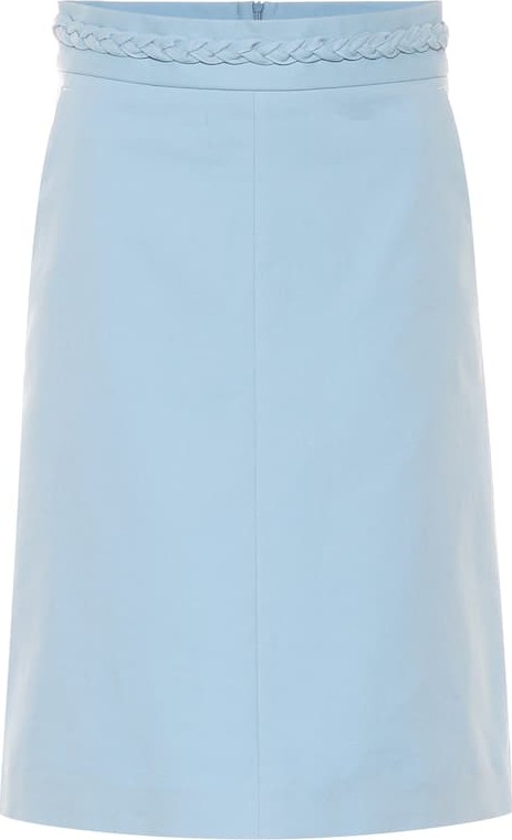 RED Valentino Stretch cotton skirt