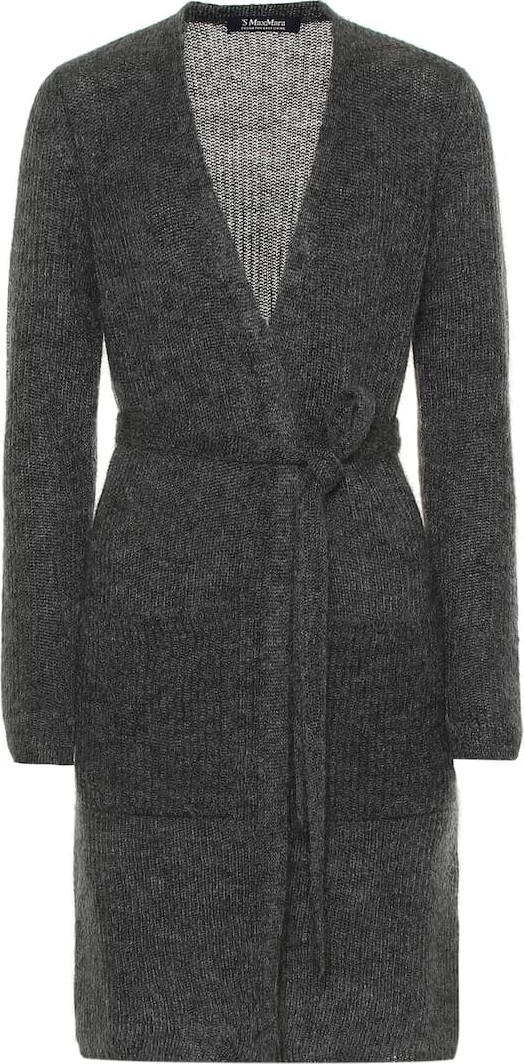 Max Mara Cosmos mohair blend cardigan