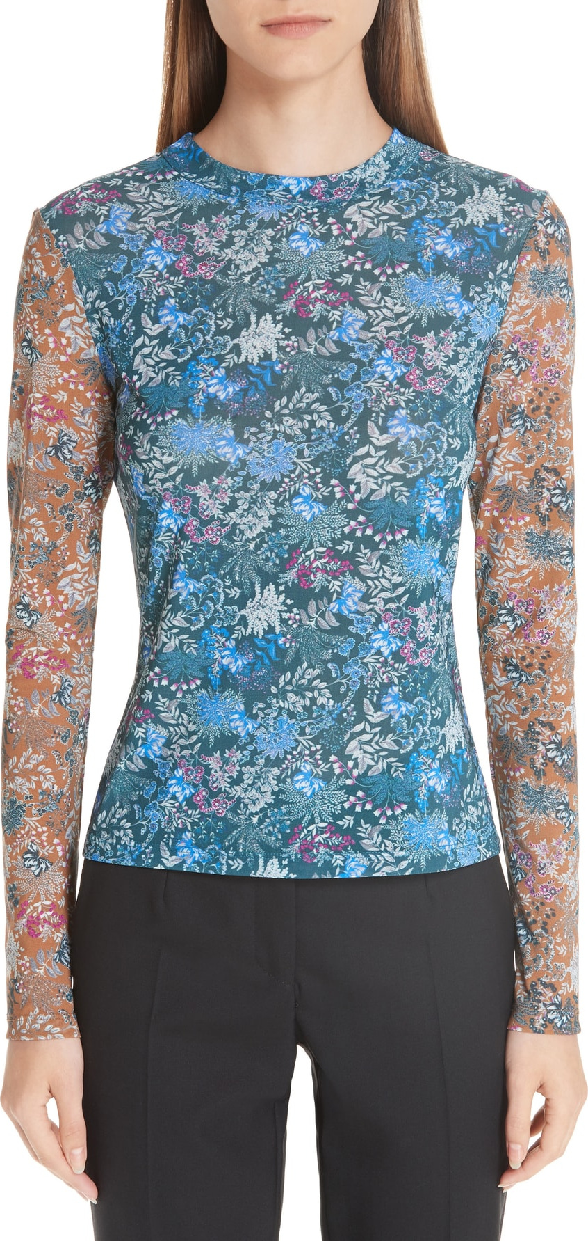 Yigal Azrouel Floral Print Top