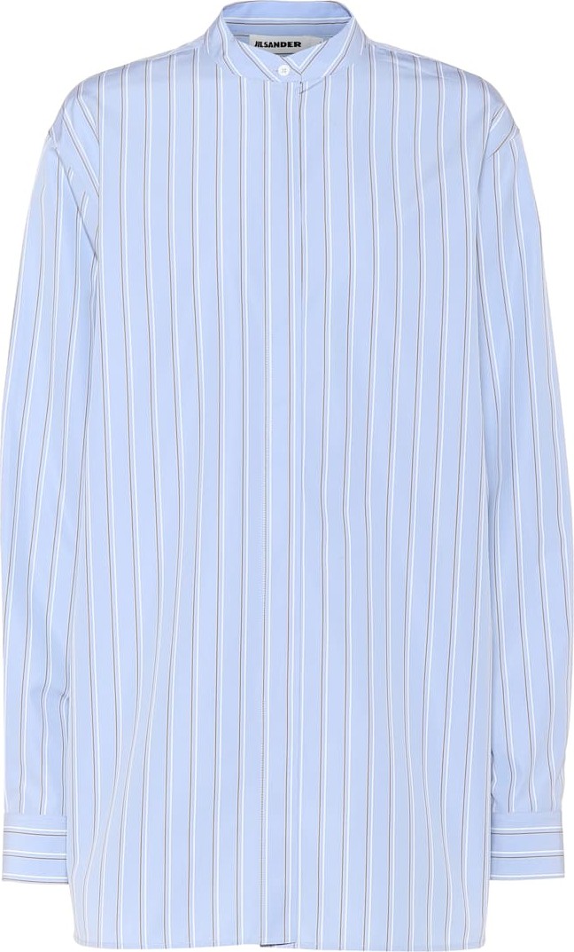 Jil Sander Striped cotton shirt