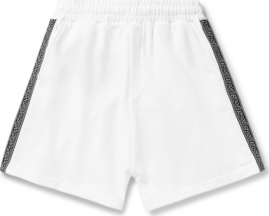 McQ - Alexander McQueen Logo-Trimmed Loopback Cotton-Jersey Shorts