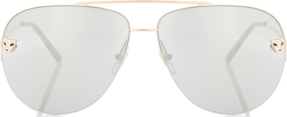 Cartier Panthère de Cartier aviator sunglasses