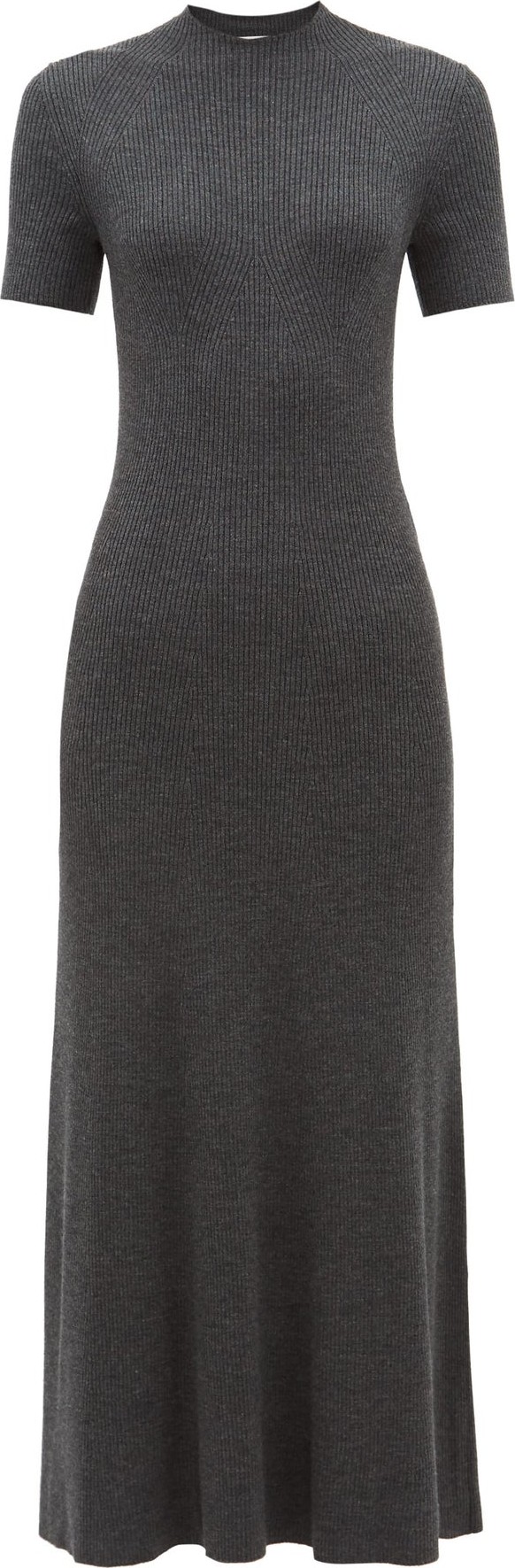 Gabriela Hearst Clare ribbed virgin-wool sweater dress