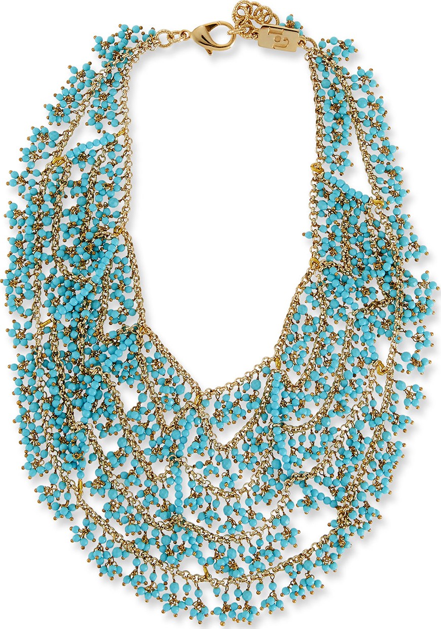 Rosantica Turquoise Bib Necklace