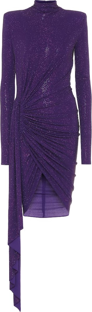 Alexandre Vauthier Exclusive to Mytheresa – Embellished stretch-crêpe dress