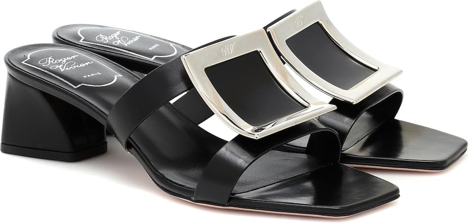 Roger Vivier Bikviv' 45 leather sandals