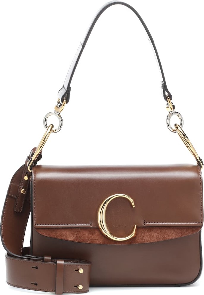 Chloe Chloé C Small leather shoulder bag