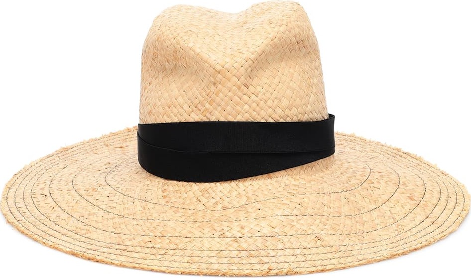 Lola Hats Snap First Aid raffia hat