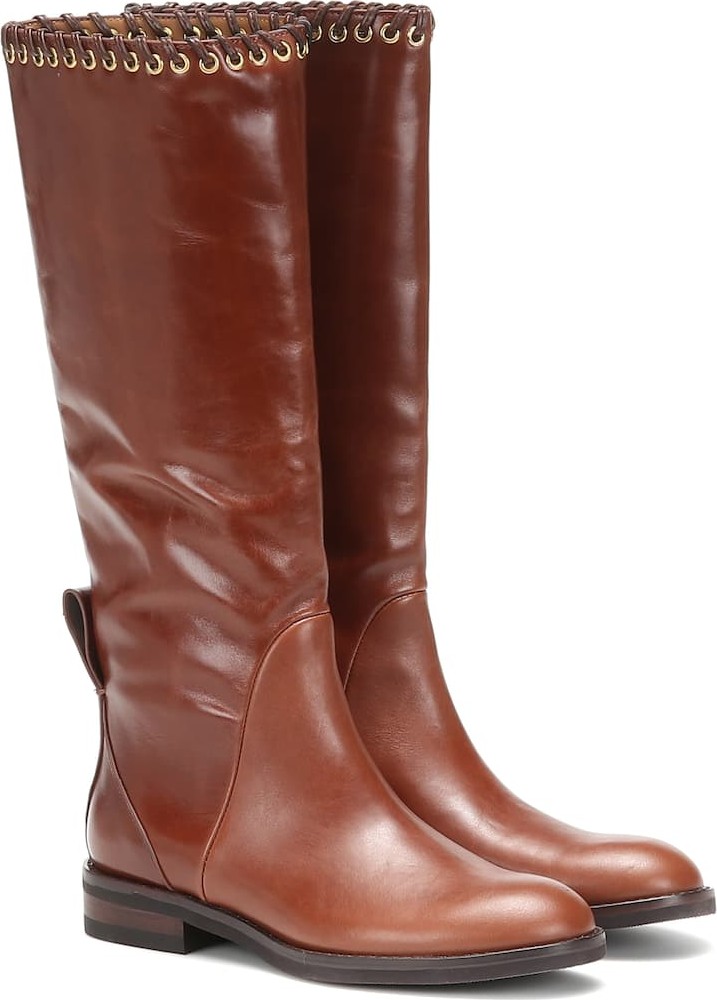 See By Chloé Helen leather knee-high boots
