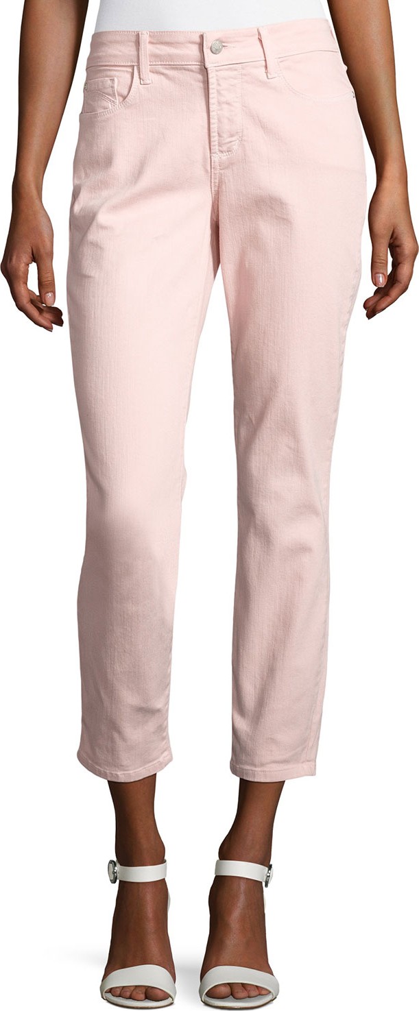 NYDJ Clarissa Cropped Skinny Twill Jeans