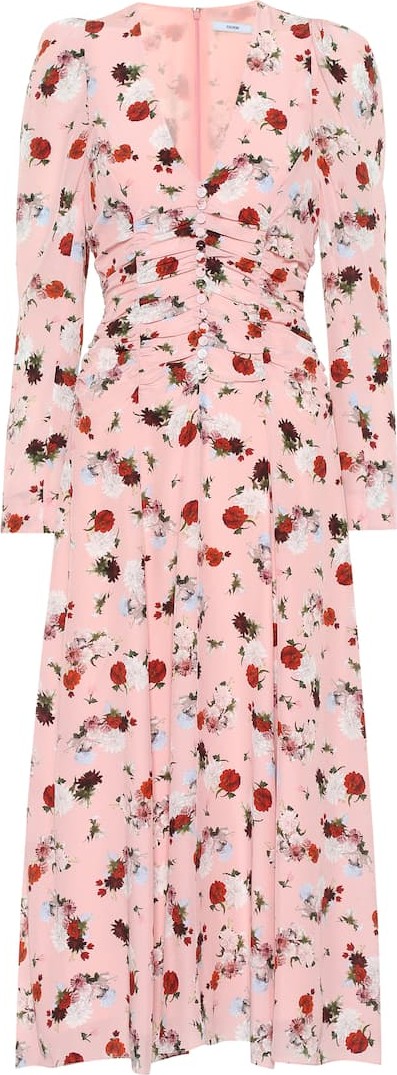 Erdem Exclusive to Mytheresa – Annalee floral silk midi dress