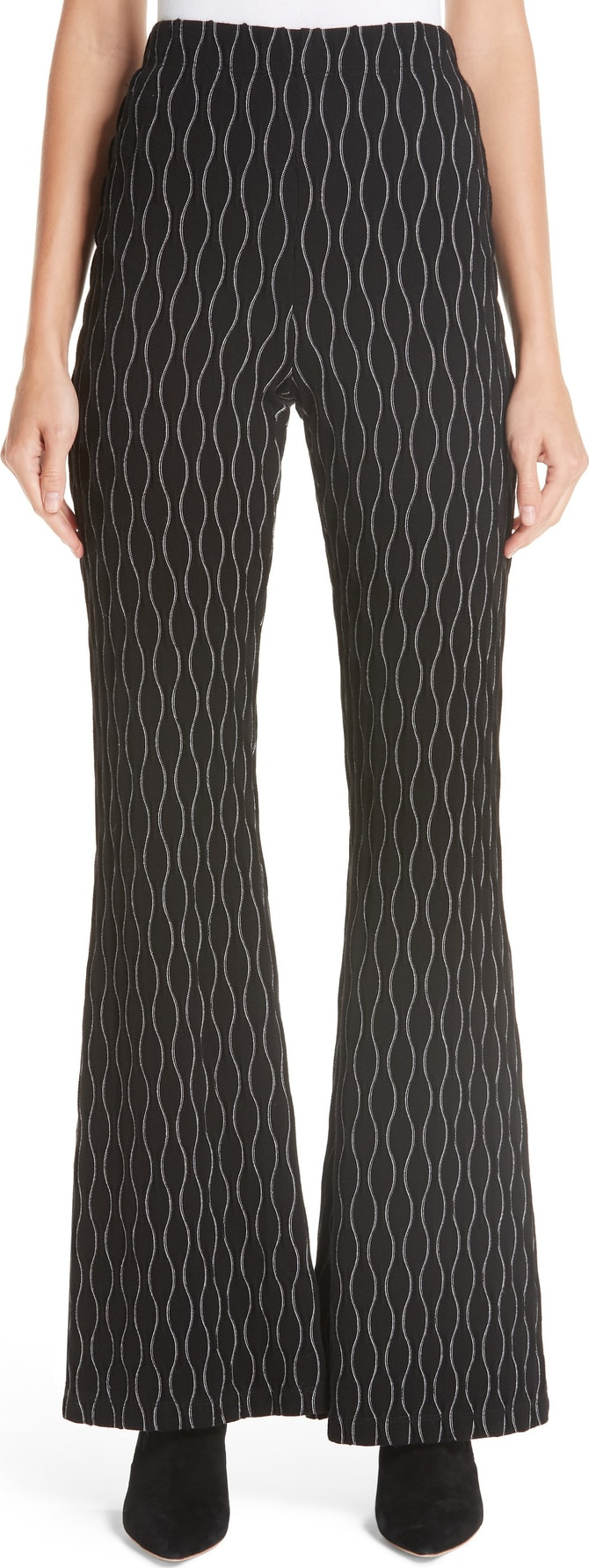 Beaufille Oval Knit Flared Pants