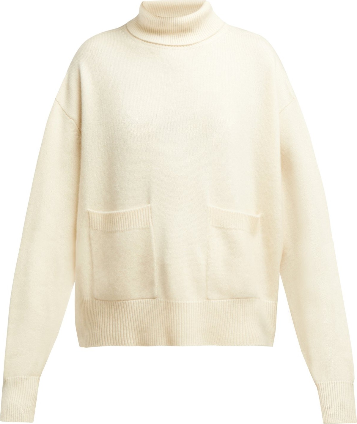 Raey Pocket-front roll-neck cashmere sweater