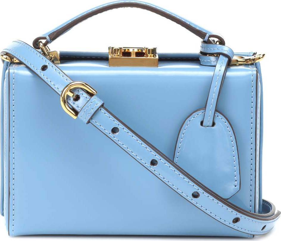 Mark Cross Grace Mini Box leather shoulder bag