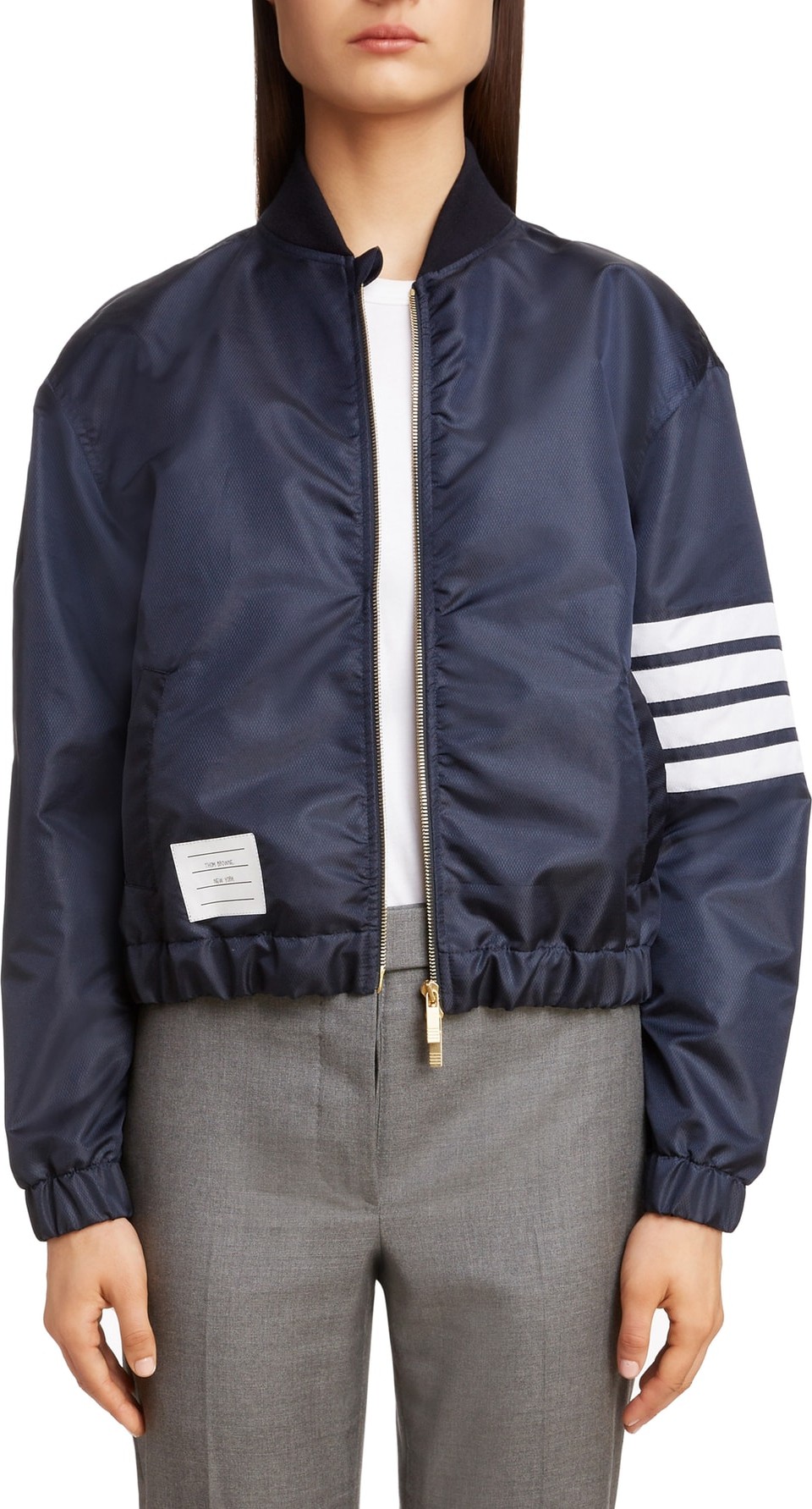 Thom Browne 4-Bar Bomber