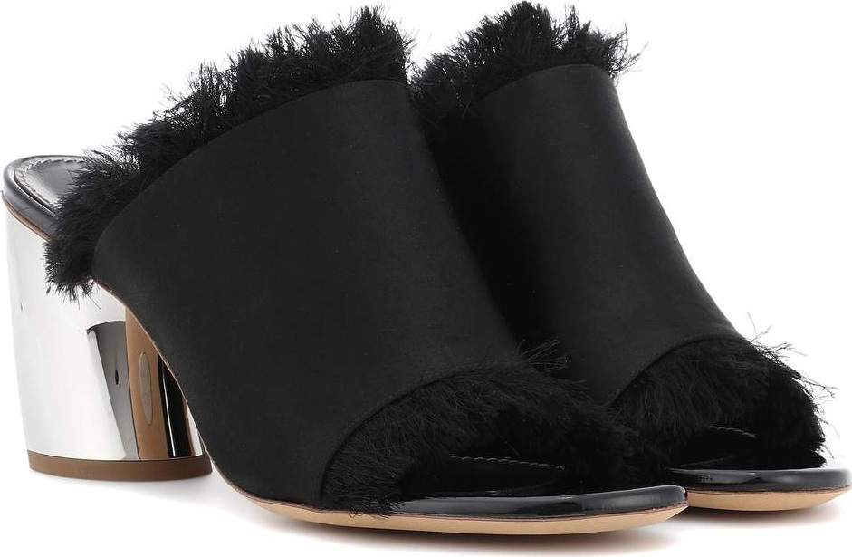 Proenza Schouler Satin mules