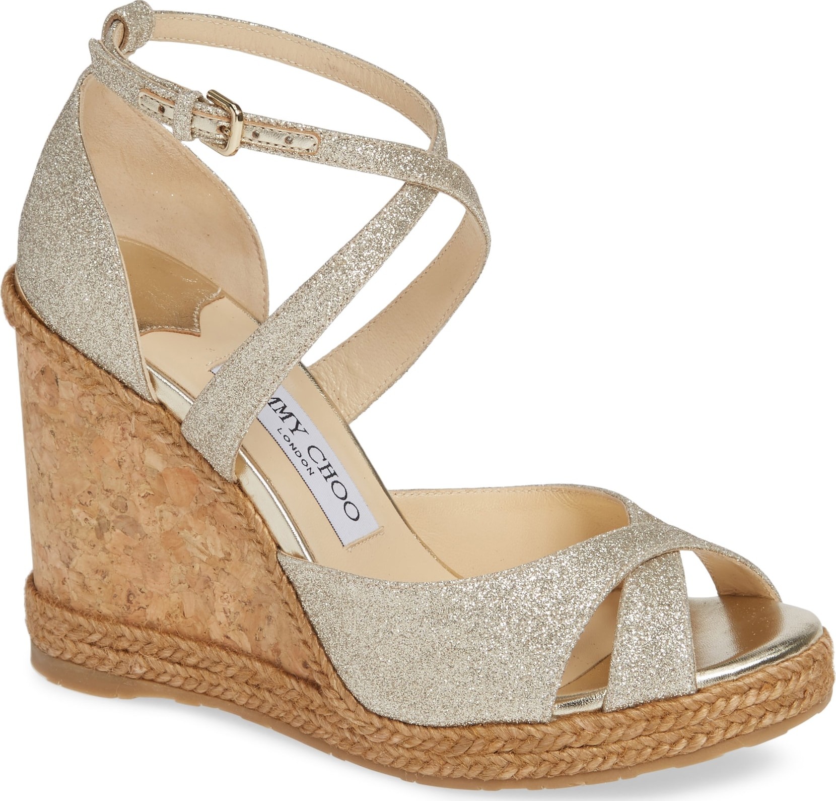 Jimmy Choo Alanah Espadrille Wedge Sandal