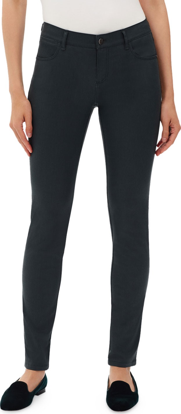 Lafayette 148 New York Mercer Waxed Denim Skinny Jeans