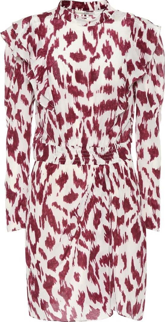 Isabel Marant Etoile Yoana printed silk dress