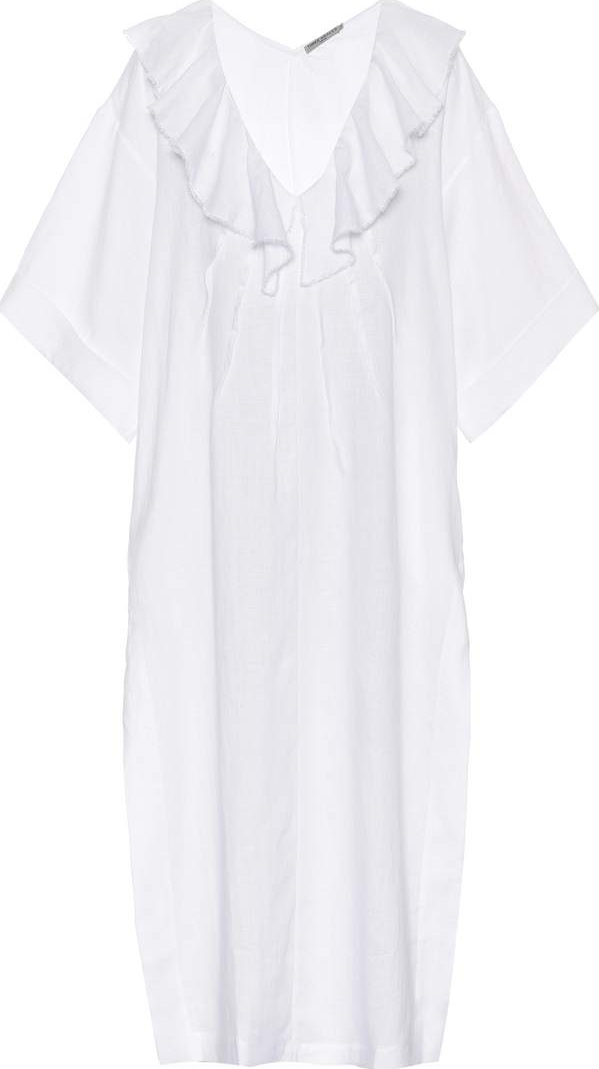 Three Graces London Inez linen caftan