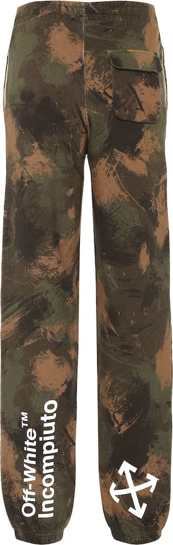 Off White Printed track pants