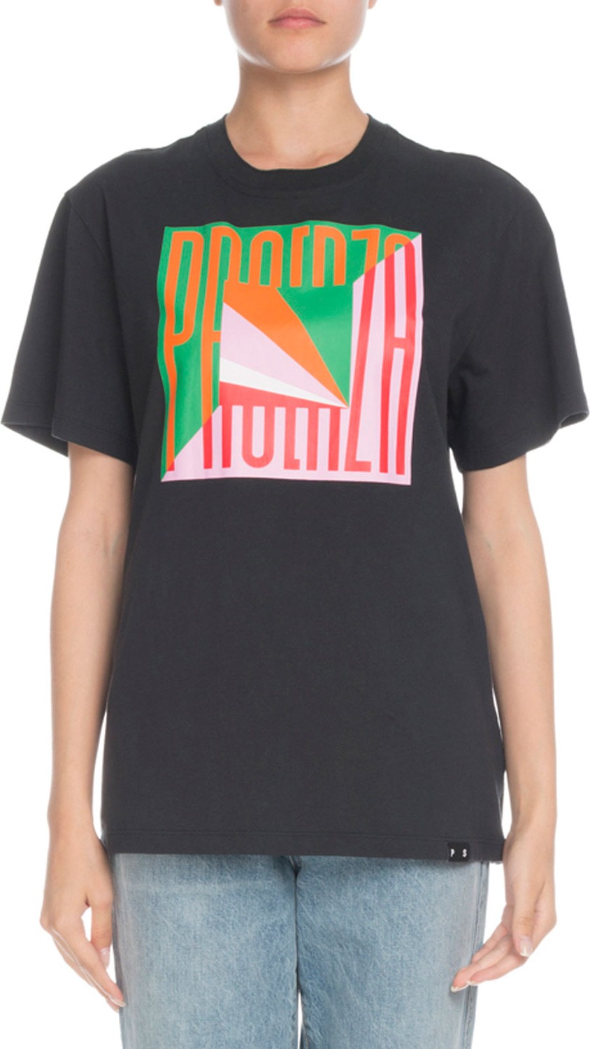 Proenza Schouler PSWL Crewneck Logo Graphic Tee