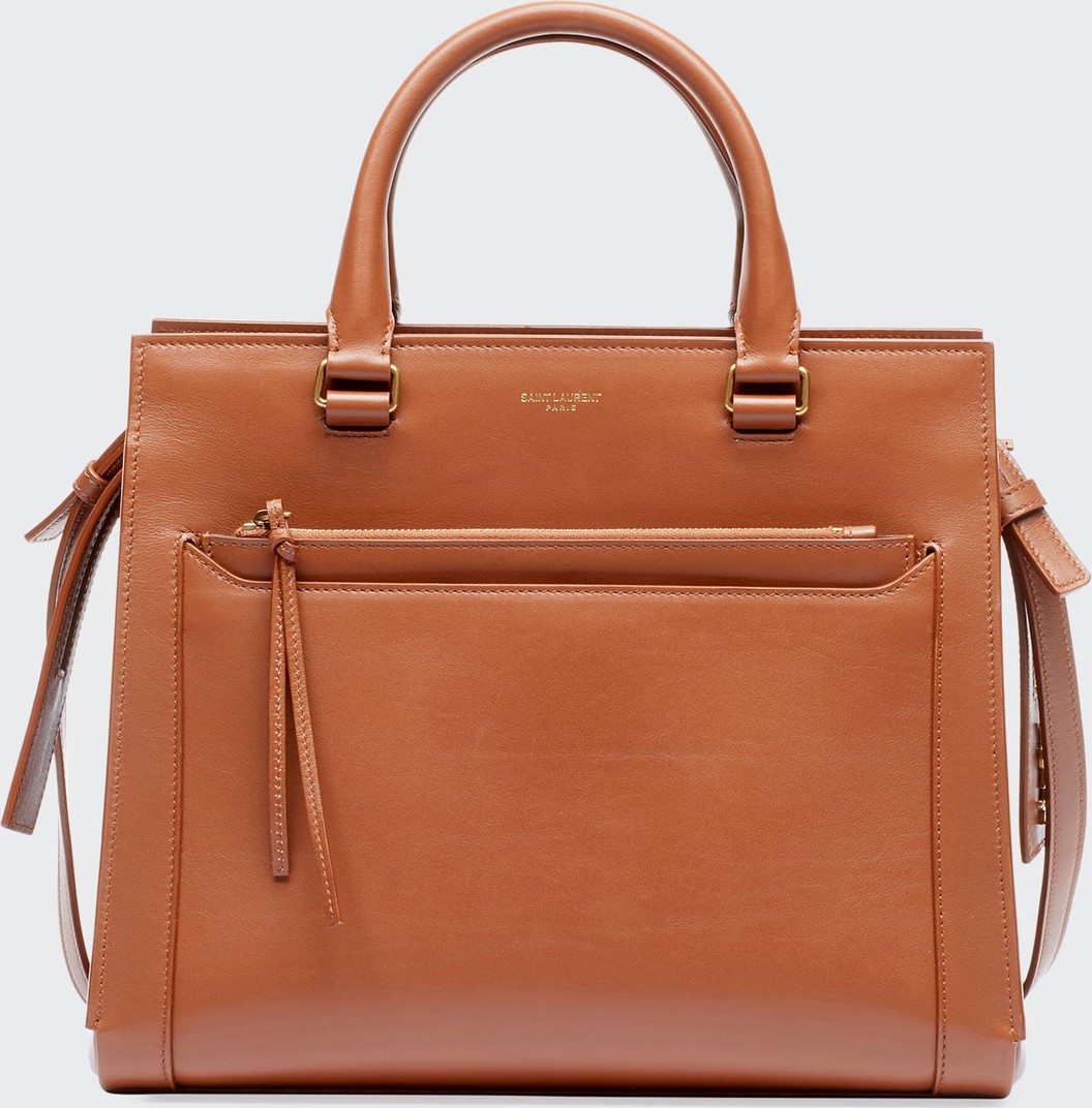 Saint Laurent Eastside Medium Leather Top-Handle Crossbody Bag