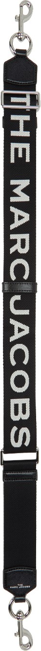 MARC JACOBS Black Logo Strap