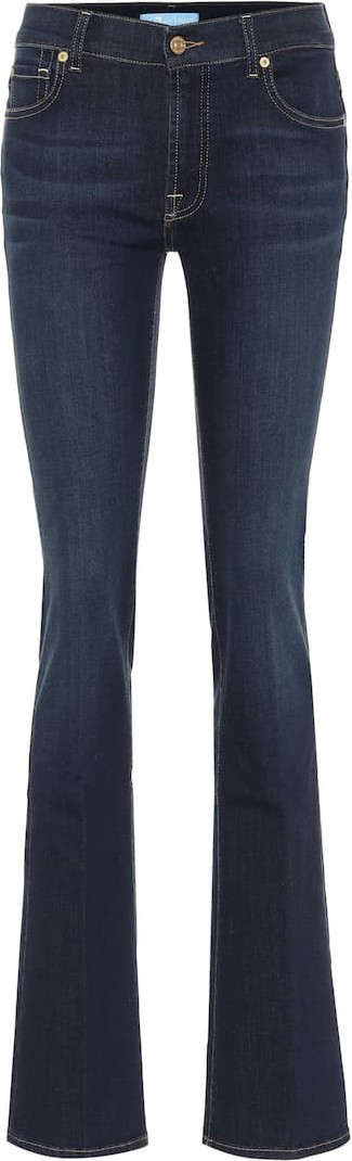 7 For All Mankind High-rise bootcut jeans
