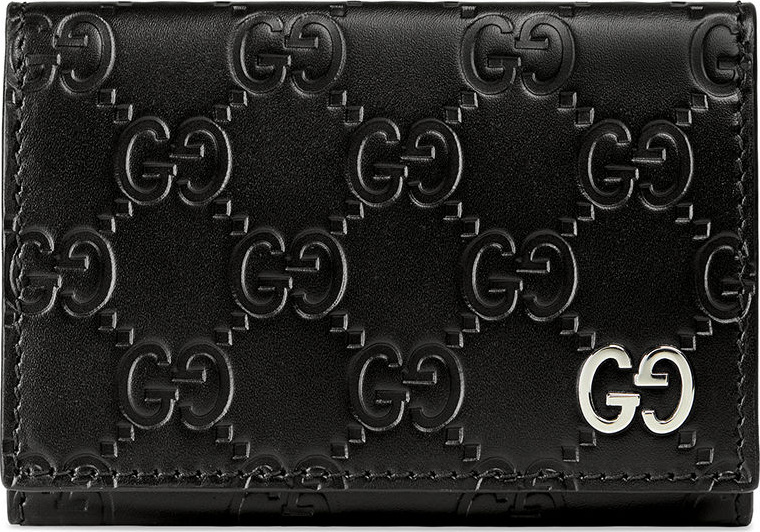 Gucci Gucci Signature Leather Card Case