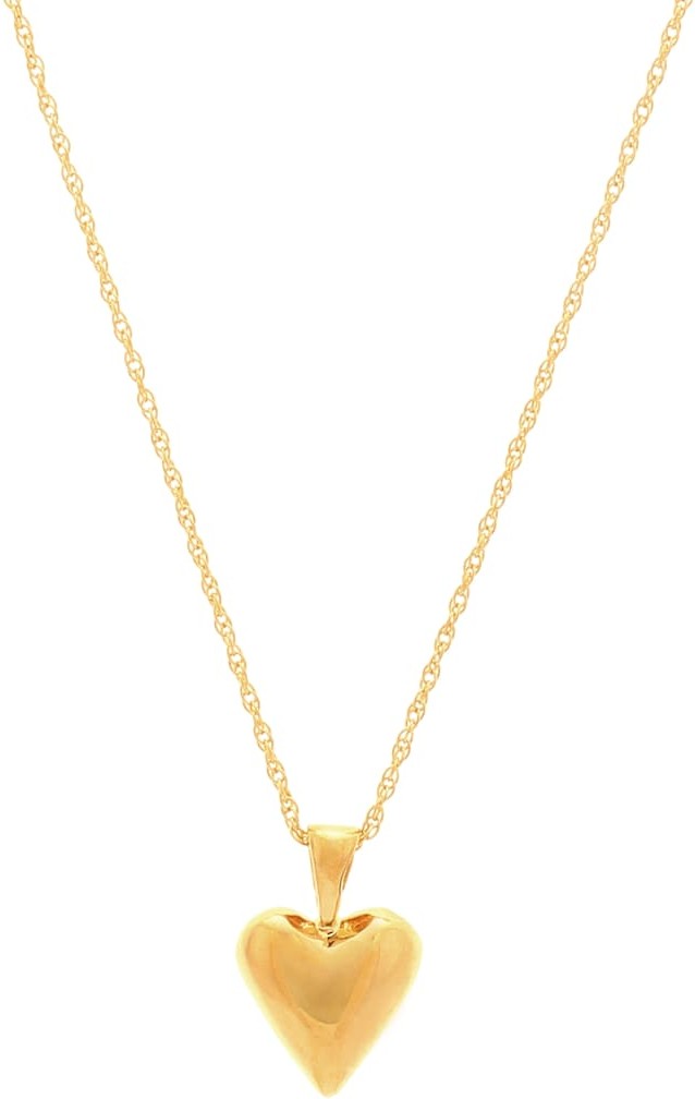 Sophie Buhai Tiny Heart 18kt gold-plated necklace