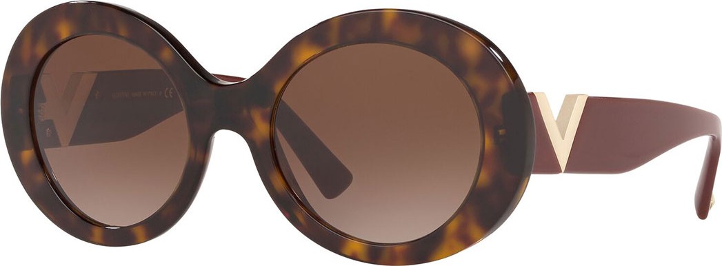 Valentino Acetate Oval Sunglasses