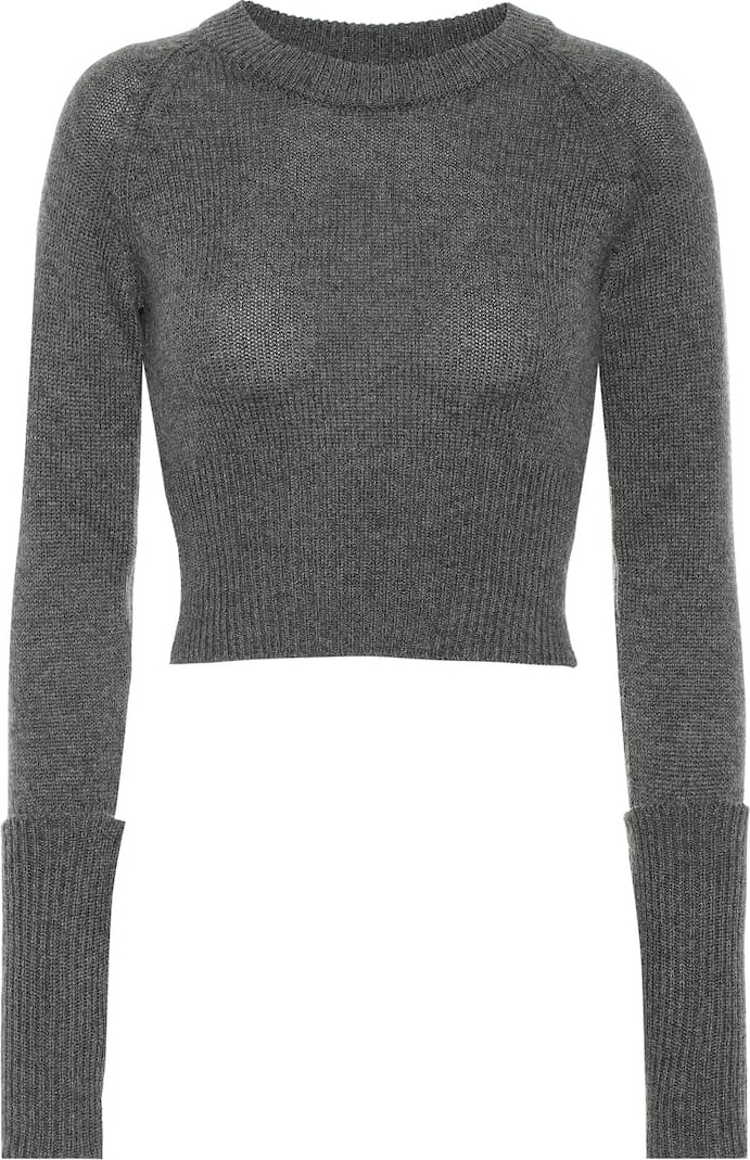 Prada Cropped cashmere sweater